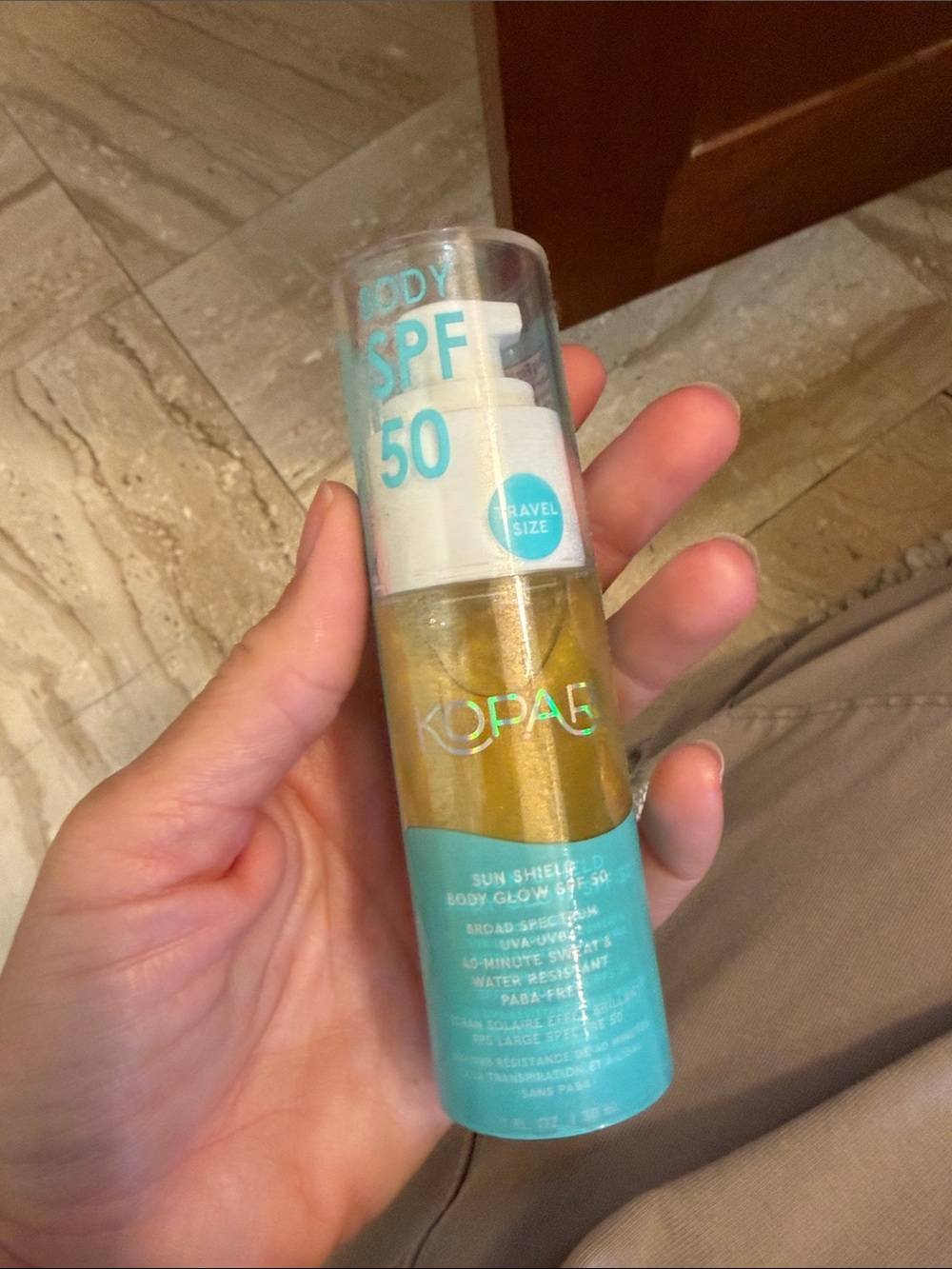 Kopari Turquoise & Gold Body SPF 50 Glow